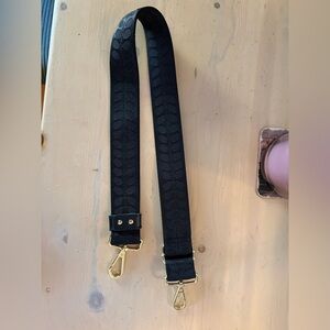 Orla Kiely Black Crossbody Bag Strap